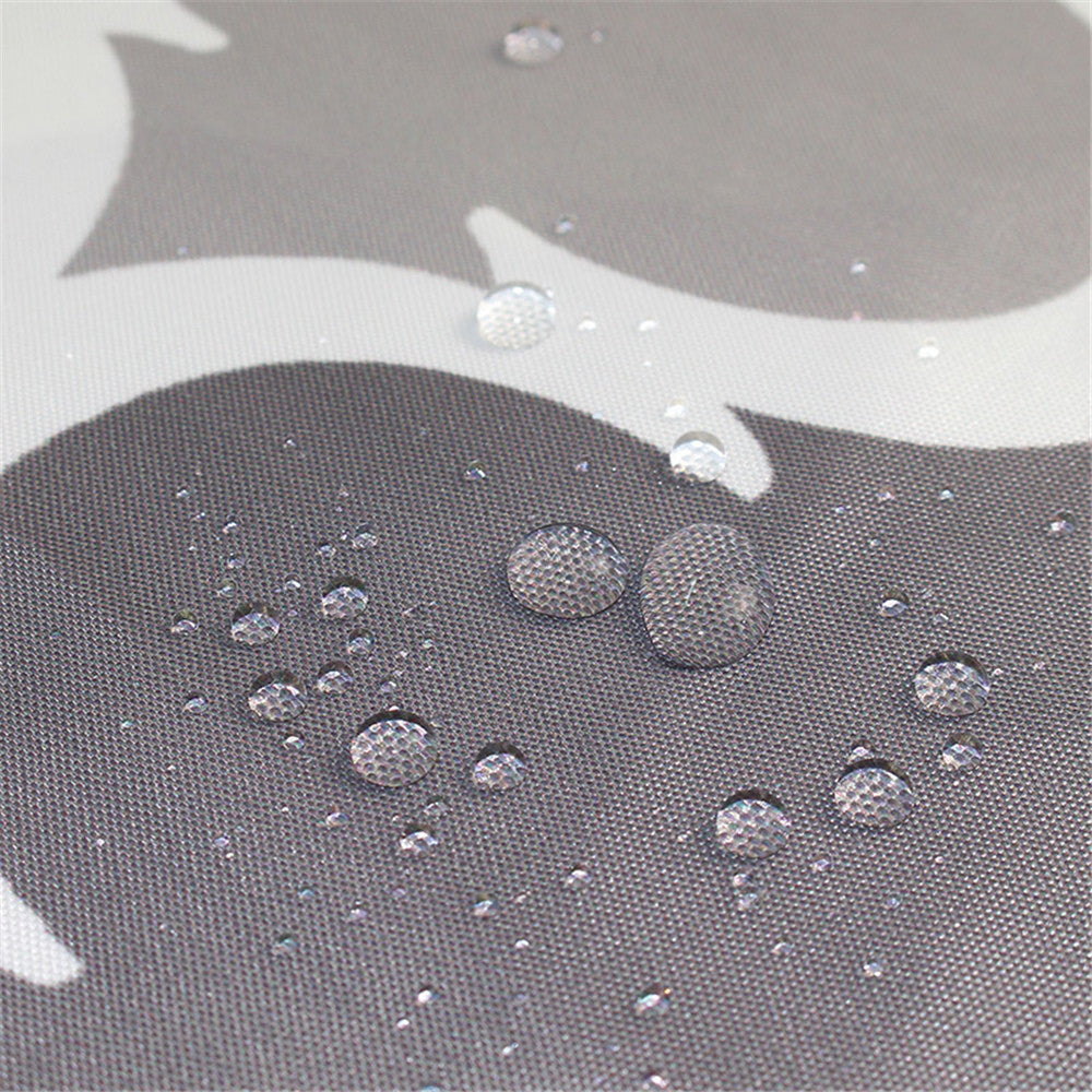 Bathroom Curtain – Polyester Fabric in Color Lantern Design