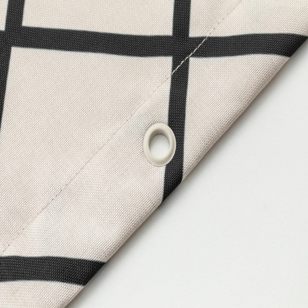 Water-proof Cloth Installed Perforated Free Bathroom Shower Curtain Partition