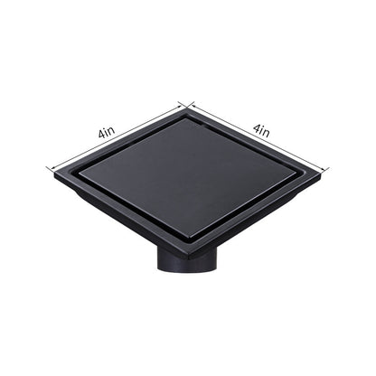 Invisible Floor Drain – 304 Stainless Steel, Deodorizing with Flange or Welded Pipe Options