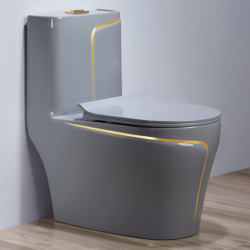 Siphon Household Ceramic Water Pump and Odor-Proof Toilet