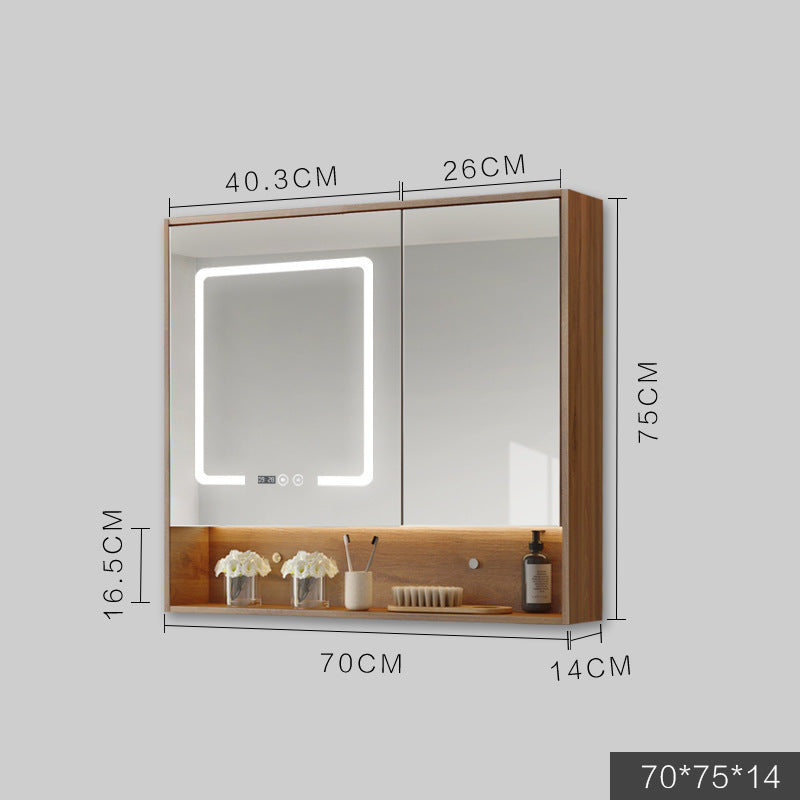 Smart Cabinet With Led Lights (Anti-fog Hanging Bathroom Combination Mirror)