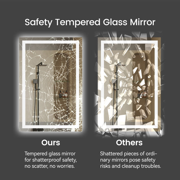 A mirror that lights your best side — and remembers how you like it.