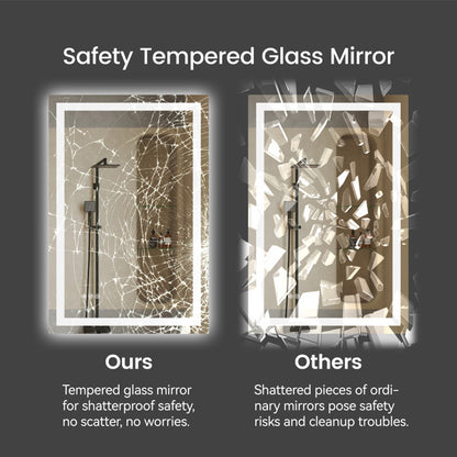 A mirror that lights your best side — and remembers how you like it.