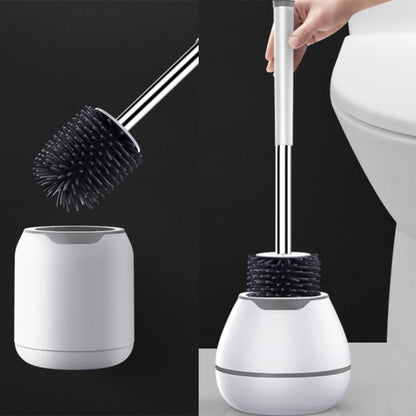 Bathroom Brush Set – Durable Plastic with Wall-Mounted and Floor-Mounted Options