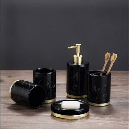 High-End Ceramic Bathroom Set – Elegant and Functional Essentials