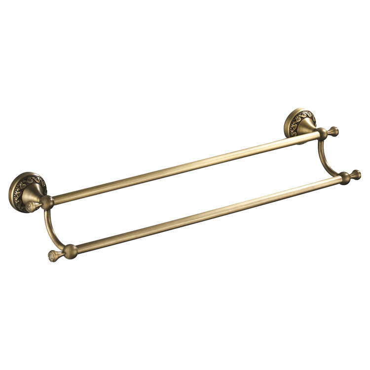 Towel Rack Bathroom Pendant – Copper European Retro Antique