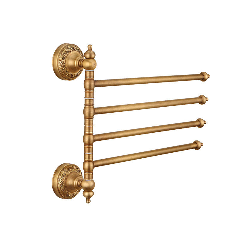 Towel Rack Bathroom Pendant – Copper European Retro Antique