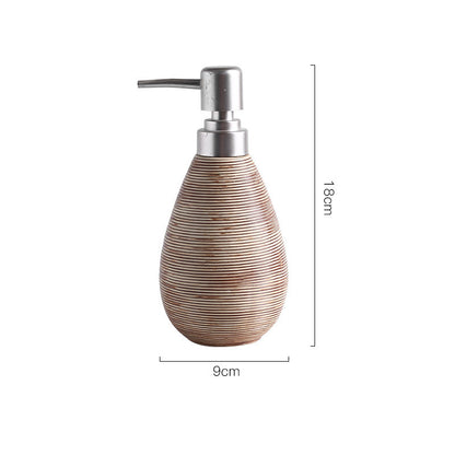 Bathroom Shower Gel Bottle - Ceramic Lotion Dispenser