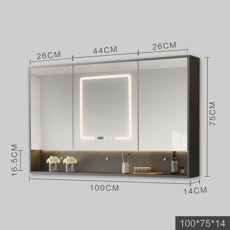 Smart Cabinet With Led Lights (Anti-fog Hanging Bathroom Combination Mirror)