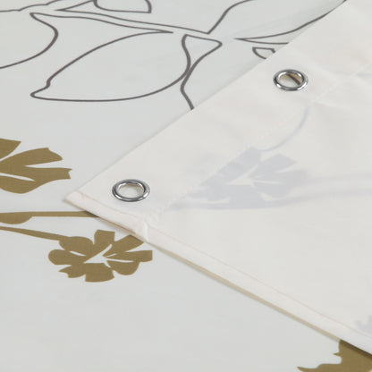 Thickened Waterproof Polyester Shower Curtain – Mildew-Resistant European Style