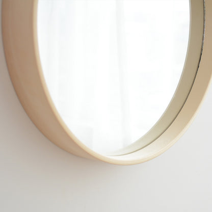Solid Wood Bathroom Log Wall Hanging Mirror