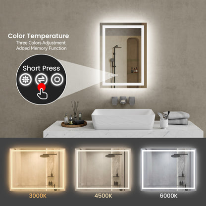 A mirror that lights your best side — and remembers how you like it.