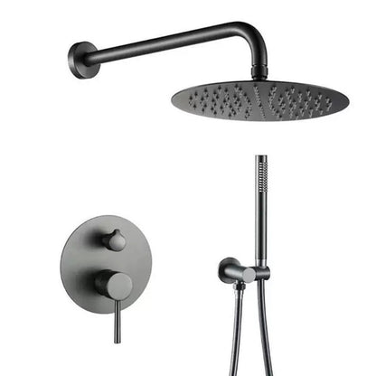 Wall-Embedded Hot and Cold Hidden Shower Head Set – Modern Simplicity Design
