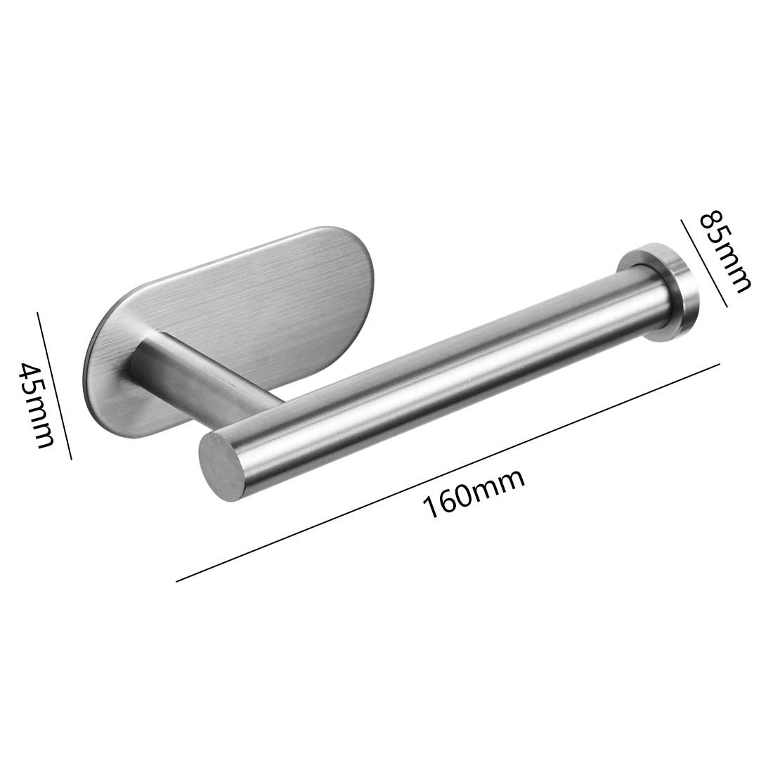 Stainless Steel Bathroom Tissue Holder – Durable, Rust-Free, Punch-Free Installation