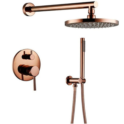 Wall-Embedded Hot and Cold Hidden Shower Head Set – Modern Simplicity Design