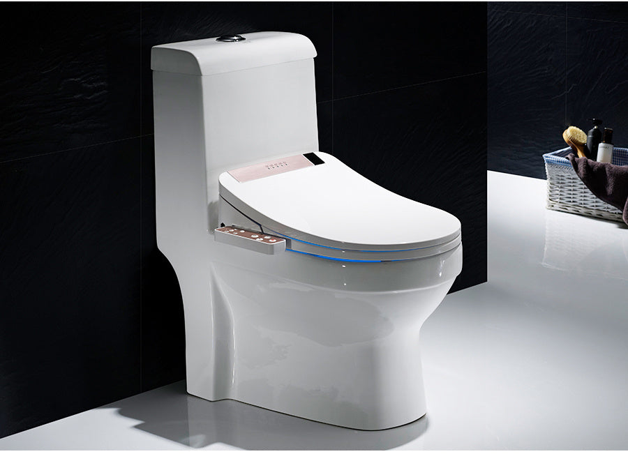 Intelligent Bathroom Toilet Seat Cover with Remote Control and Full Functionality