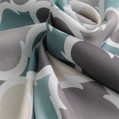 Bathroom Curtain – Polyester Fabric in Color Lantern Design
