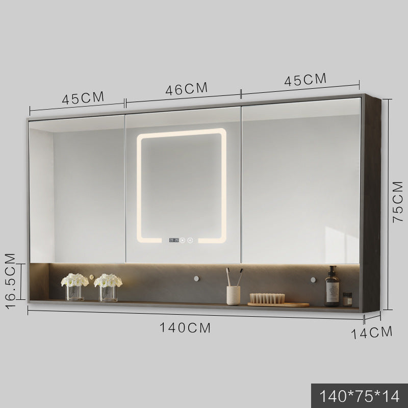 Smart Cabinet With Led Lights (Anti-fog Hanging Bathroom Combination Mirror)