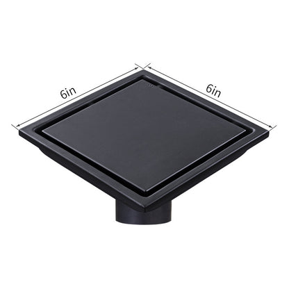 Invisible Floor Drain – 304 Stainless Steel, Deodorizing with Flange or Welded Pipe Options