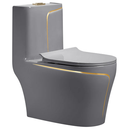 Siphon Household Ceramic Water Pump and Odor-Proof Toilet