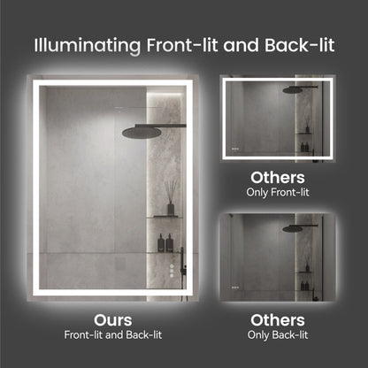 A mirror that lights your best side — and remembers how you like it.