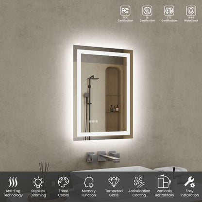 A mirror that lights your best side — and remembers how you like it.