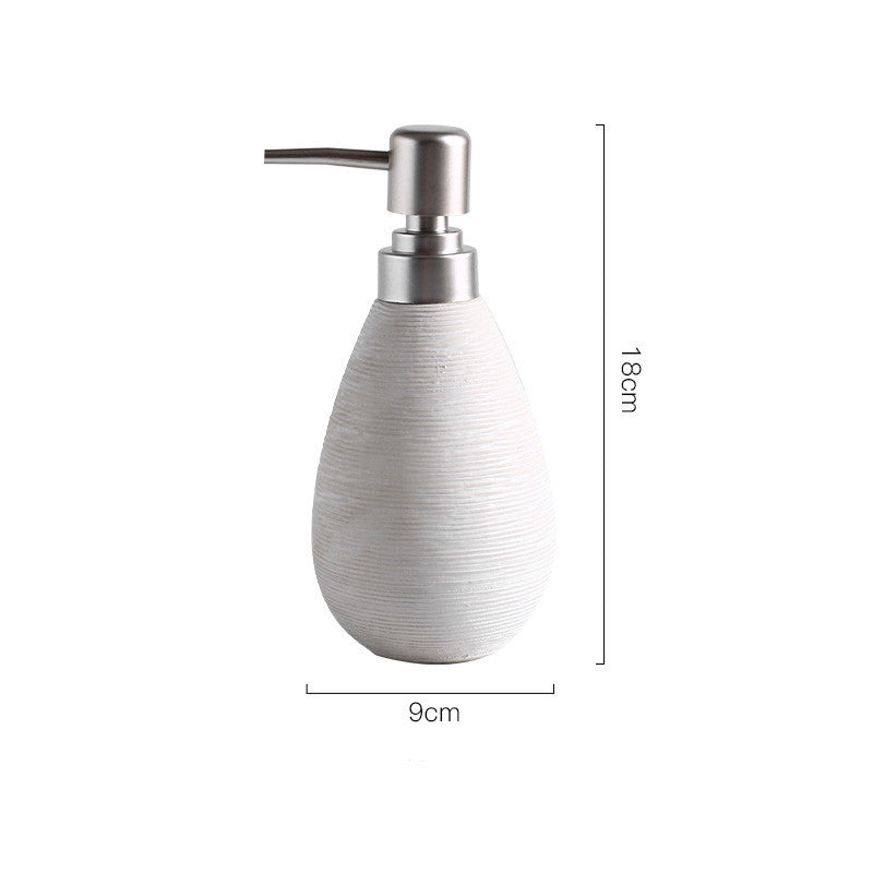 Bathroom Shower Gel Bottle - Ceramic Lotion Dispenser