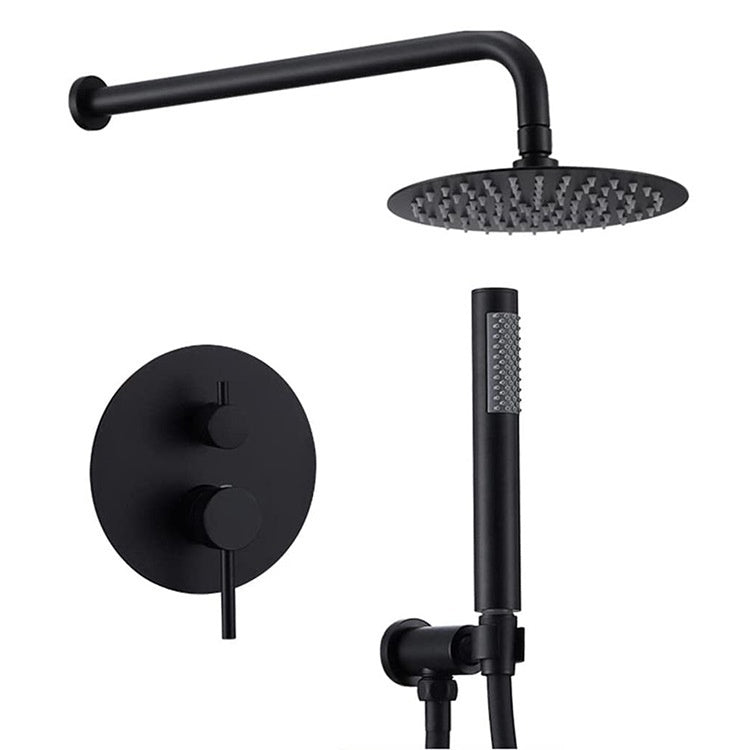 Wall-Embedded Hot and Cold Hidden Shower Head Set – Modern Simplicity Design