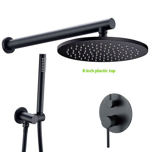 Wall-Embedded Hot and Cold Hidden Shower Head Set – Modern Simplicity Design