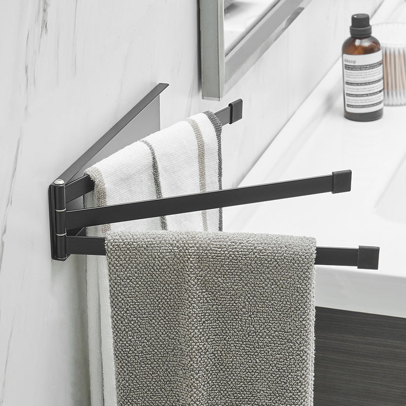 Nordic Bathroom Non-Perforated Folding Towel Rack
