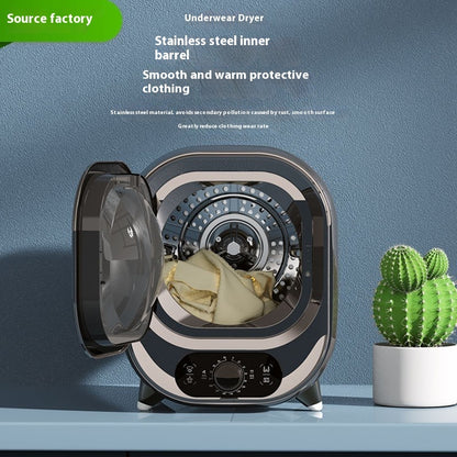 Silent Antibacterial Small Household Drum Dryer – Efficient, Quiet Drying