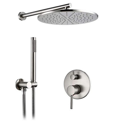 Wall-Embedded Hot and Cold Hidden Shower Head Set – Modern Simplicity Design