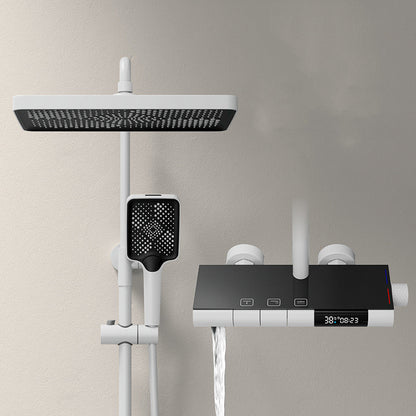 All Copper Shower Set with Constant Temperature Control and Digital Display