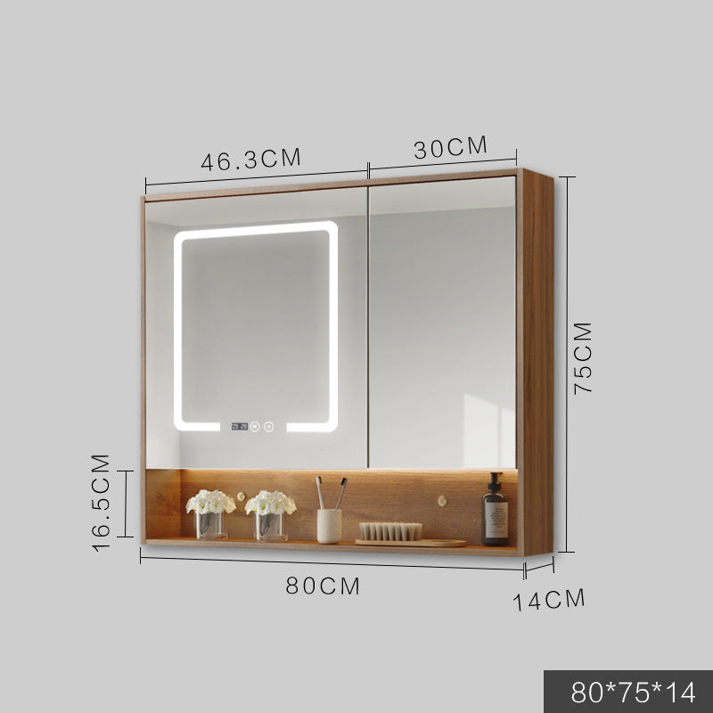 Smart Cabinet With Led Lights (Anti-fog Hanging Bathroom Combination Mirror)