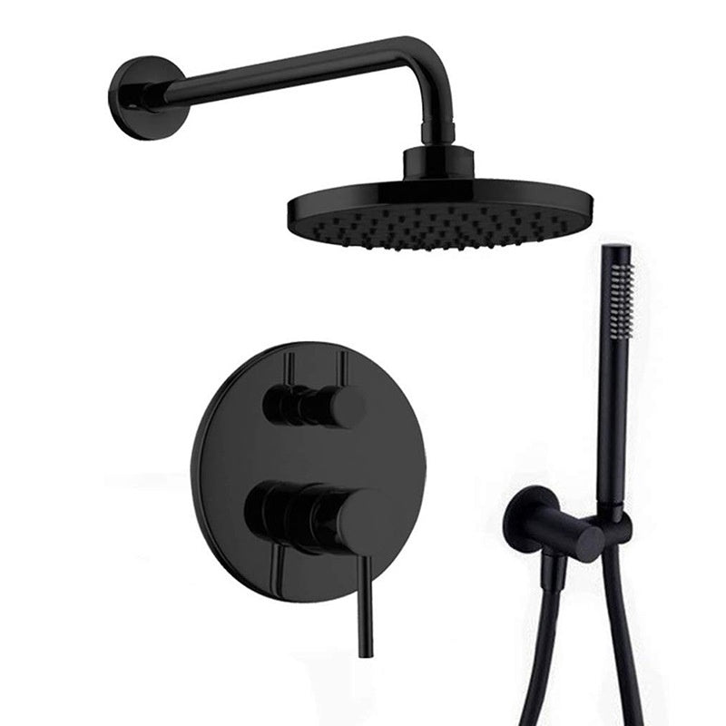 Wall-Embedded Hot and Cold Hidden Shower Head Set – Modern Simplicity Design