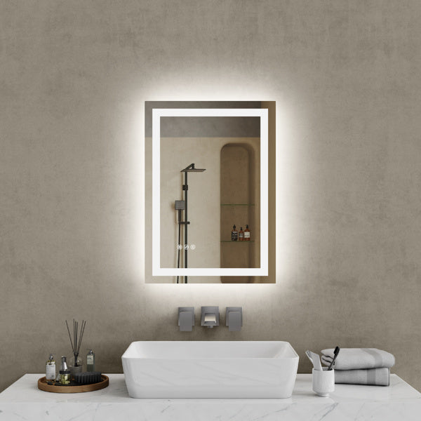 A mirror that lights your best side — and remembers how you like it.