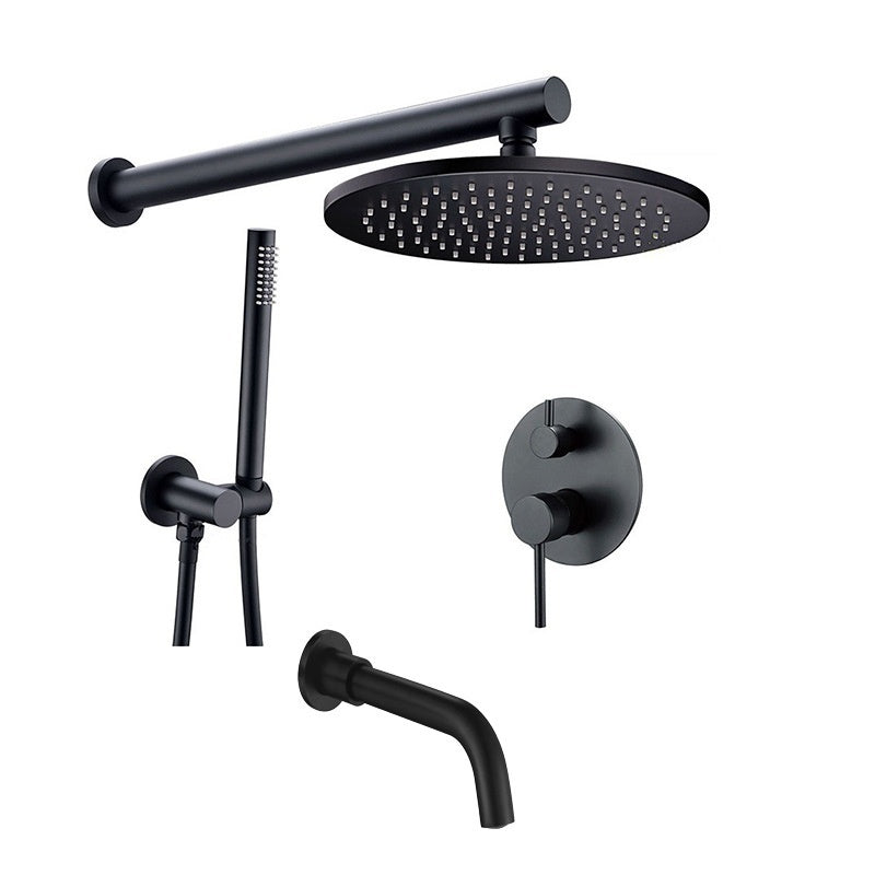 Wall-Embedded Hot and Cold Hidden Shower Head Set – Modern Simplicity Design