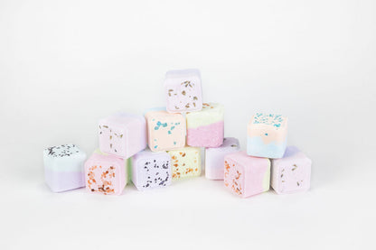 Mixed Scents Shower Steamers Gift Set – 5 Large Fizzies, Cheer Up Aromatherapy Package