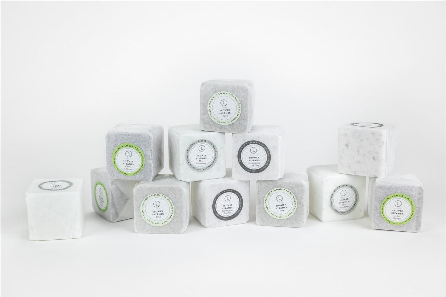 Earthy Shower Steamer Gift Box – Set of 5 Aromatic Steamers for Men & Nature Lovers