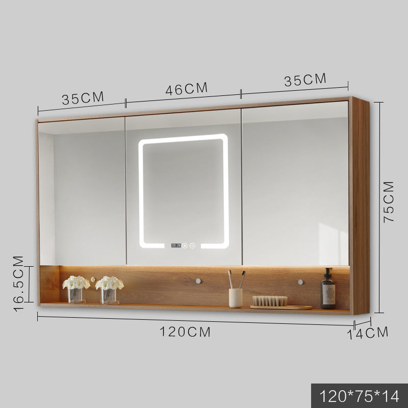 Smart Cabinet With Led Lights (Anti-fog Hanging Bathroom Combination Mirror)