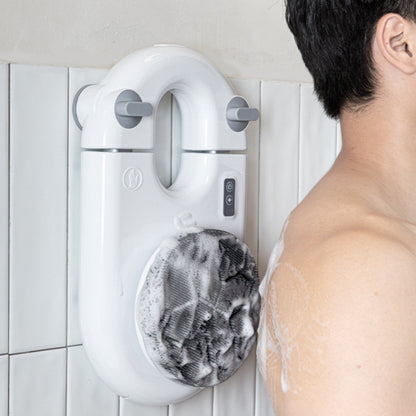 Household Electric Body Cleansing Device – Wall-Mounted Rubbing Back Bath Brush