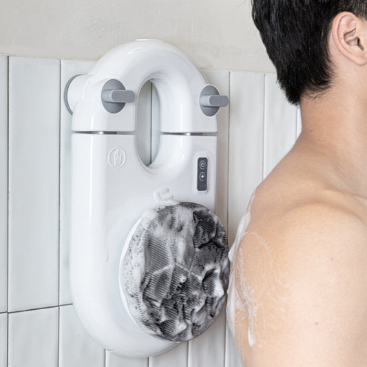 Household Electric Body Cleansing Device – Wall-Mounted Rubbing Back Bath Brush