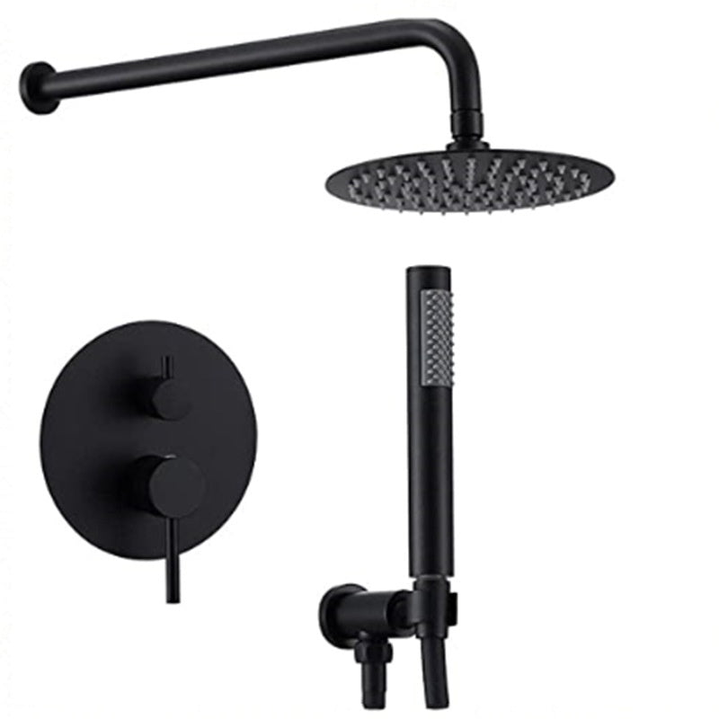 Wall-Embedded Hot and Cold Hidden Shower Head Set – Modern Simplicity Design