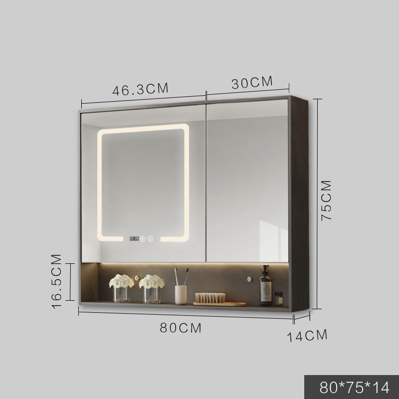 Smart Cabinet With Led Lights (Anti-fog Hanging Bathroom Combination Mirror)