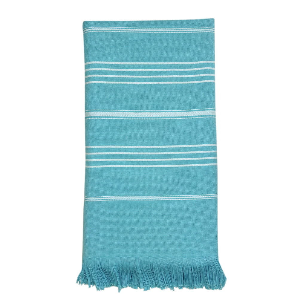 Classic Terry Turkish Towel – 100% Turkish Cotton, Hand-Loomed, Lightweight & Absorbent