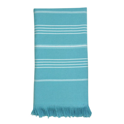 Classic Terry Turkish Towel – 100% Turkish Cotton, Hand-Loomed, Lightweight & Absorbent