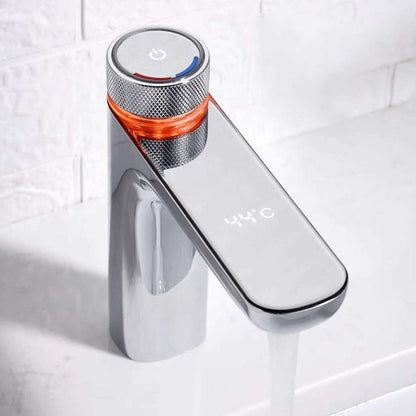 Intelligent Constant Temperature Digital Display Button Hot and Cold Valve with LED Emitting