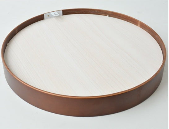 Bathroom Solid Wood Simple Hanging Mirror