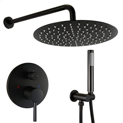 Wall-Embedded Hot and Cold Hidden Shower Head Set – Modern Simplicity Design