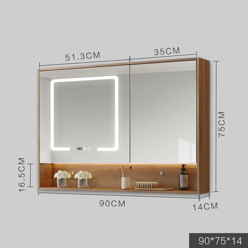 Smart Cabinet With Led Lights (Anti-fog Hanging Bathroom Combination Mirror)